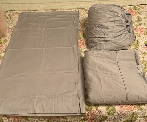 Ugg cal king gray sheet - ugg, pc
